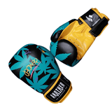 Gants de boxe Another Boxer Fury avec motif feuilles.