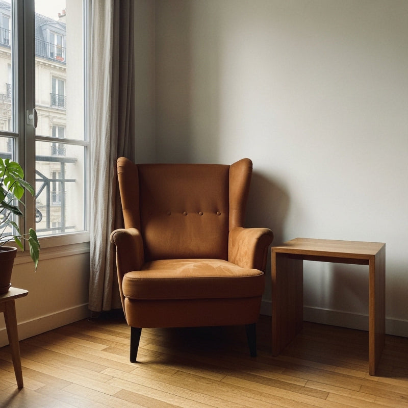 espace dedié pour lire sans les objet de coin lecture