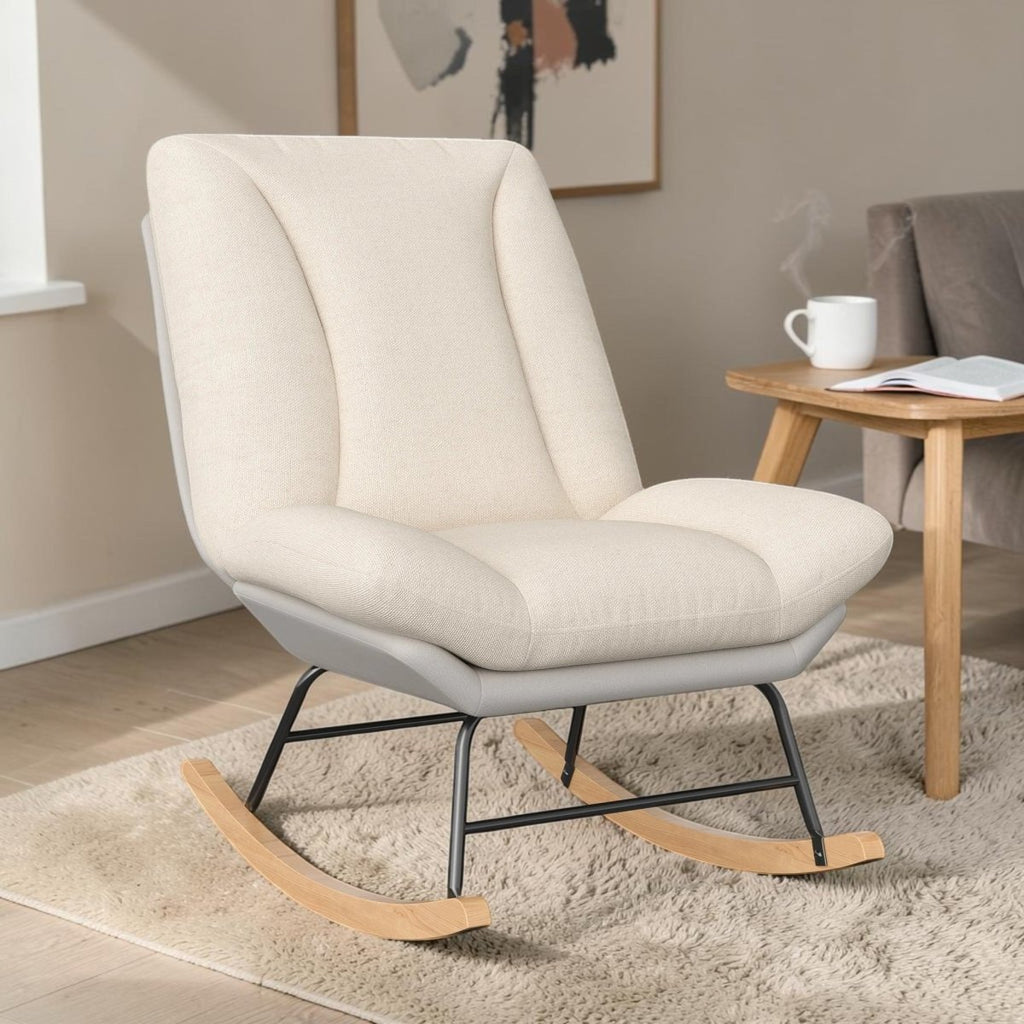 Fauteuil à Bascule Lin Cinq Positions - REYSIMO