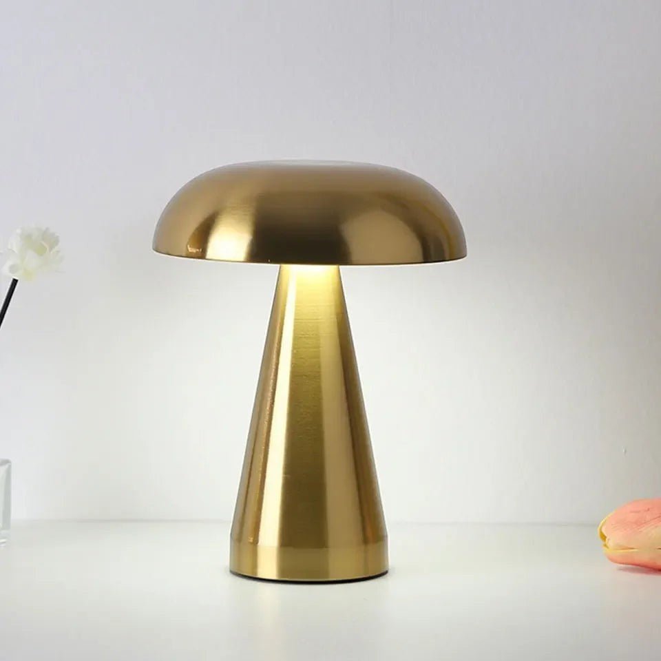 Lampe de Chevet Champignon Danois Bronze - REYSIMO