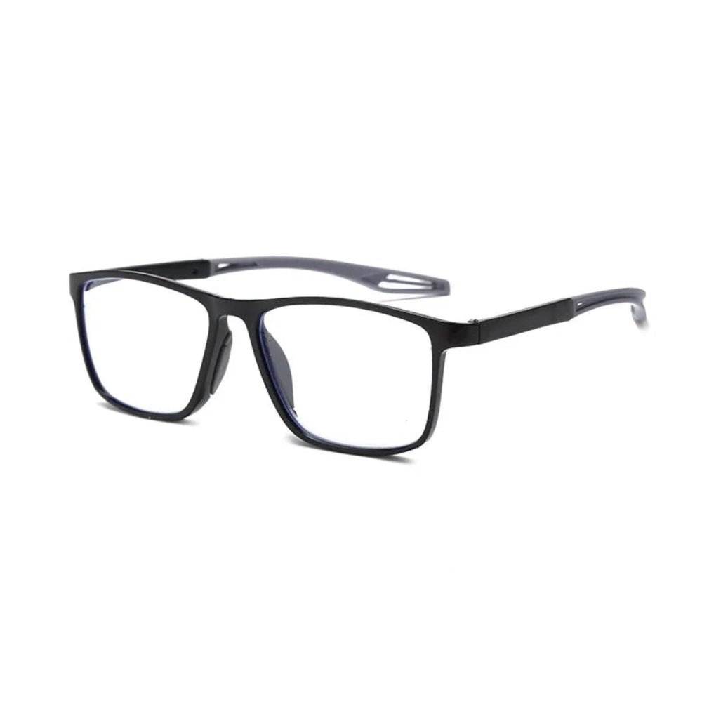 Lunettes de lecture anti-lumière bleue grise TR90 - REYSIMO