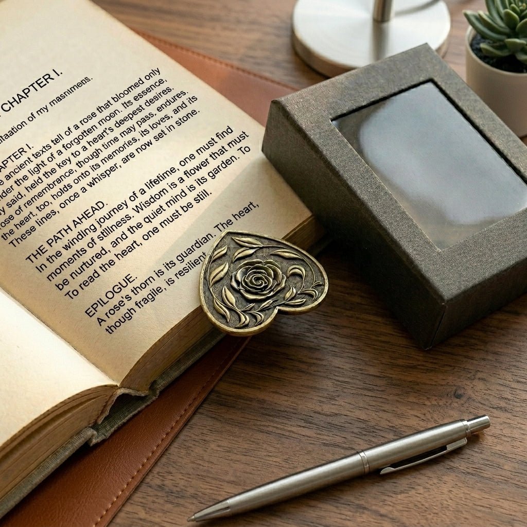 Marque Page Clip Vintage - Style Coeur - REYSIMO