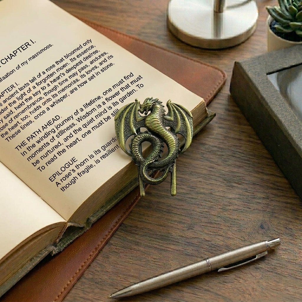 Marque Page Clip Vintage - Style Dragon - REYSIMO