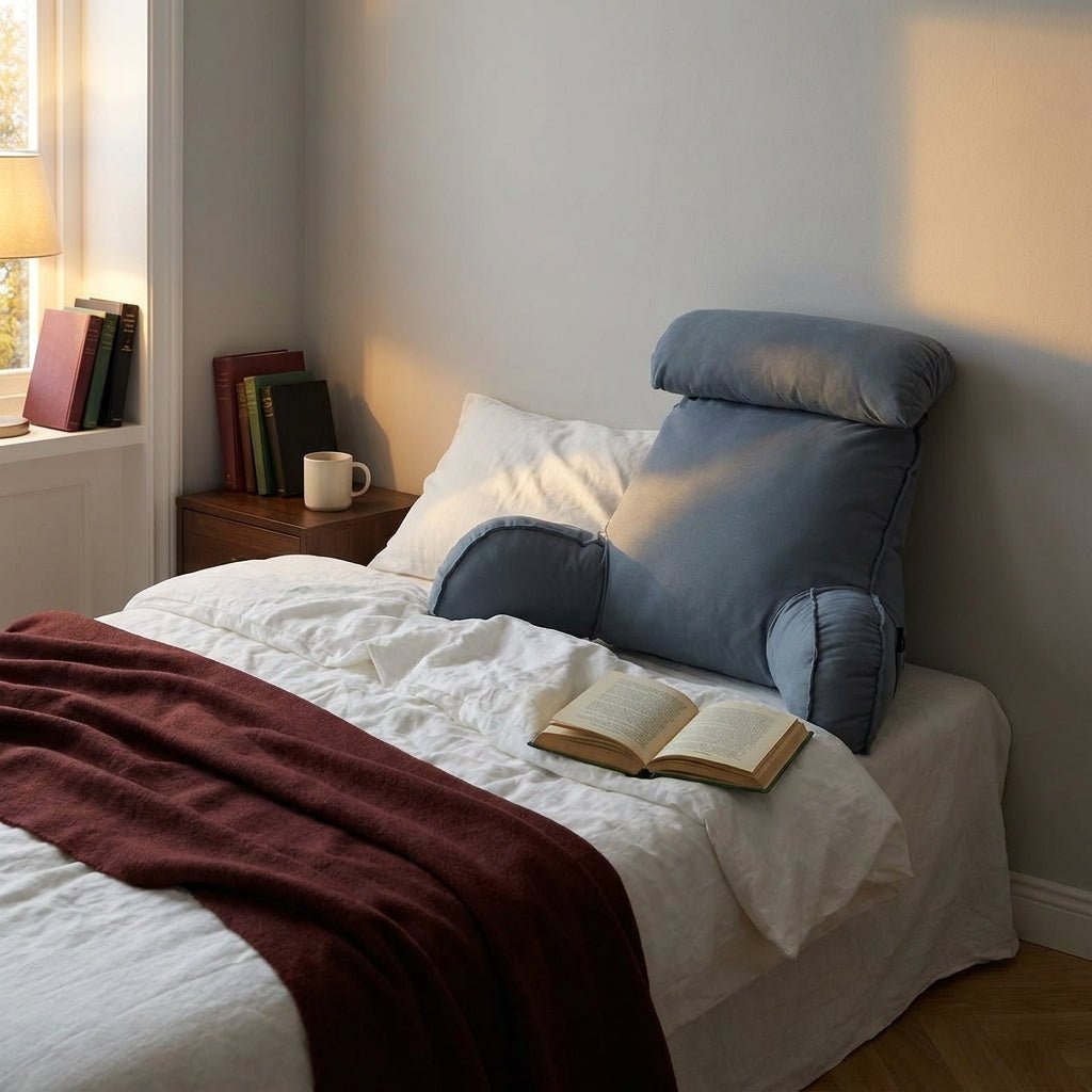 Coussin de lecture Gris Clair - REYSIMO