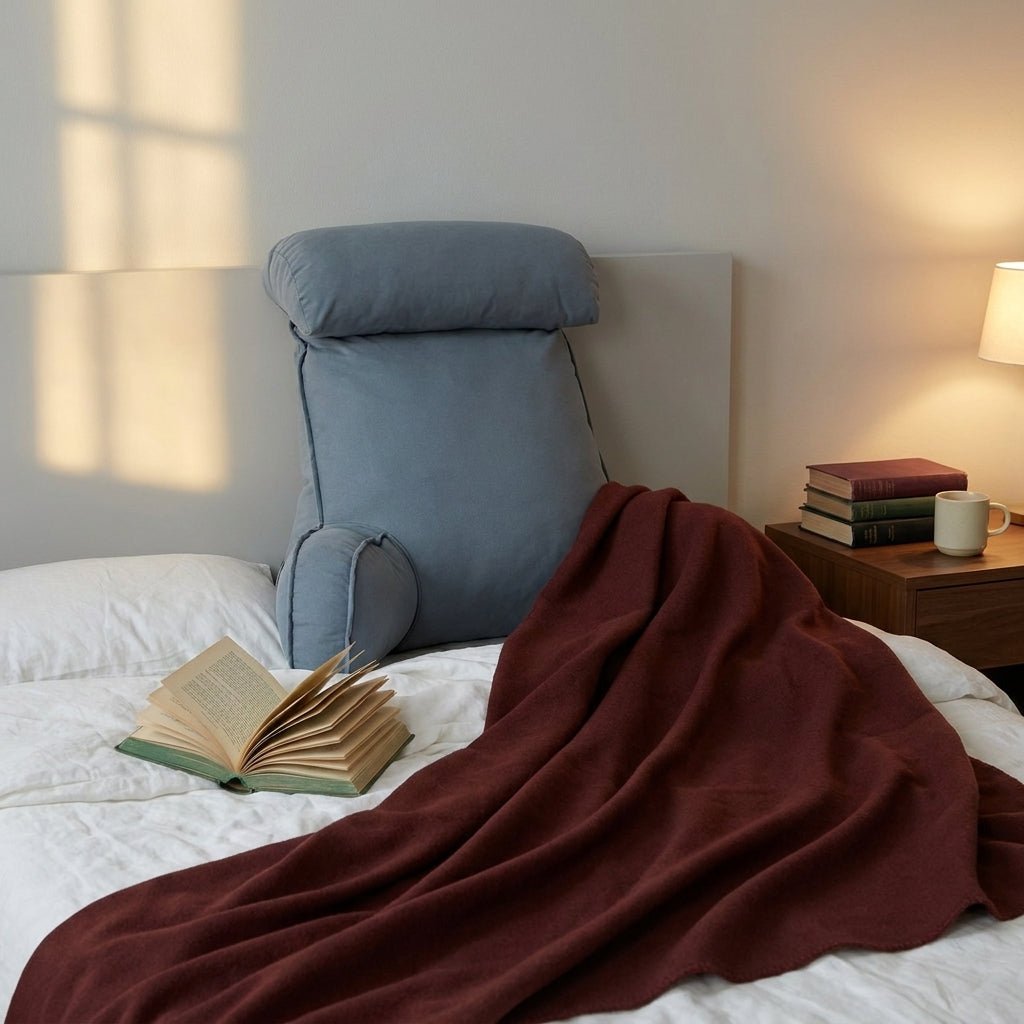 Coussin de lecture Gris Clair - REYSIMO