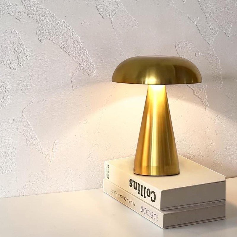 Lampe de Chevet Champignon Danois Bronze - REYSIMO