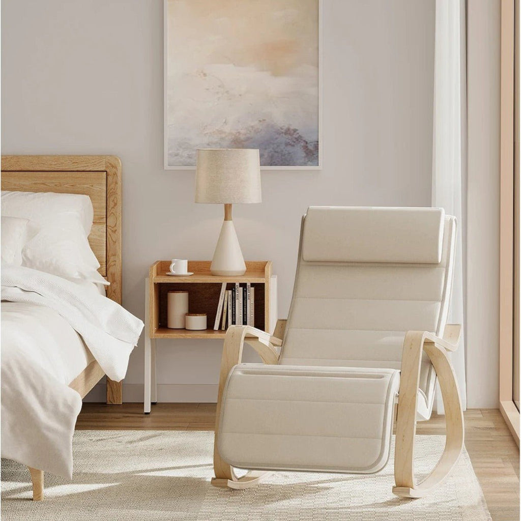 Fauteuil à Bascule Repose - Pieds Réglable - REYSIMO