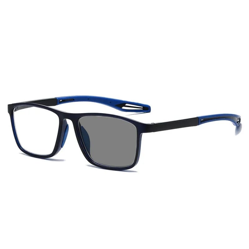 Lunettes de lecture photochromiques bleue Retro TR90 - REYSIMO