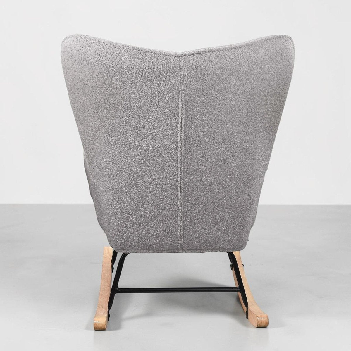 Fauteuil à Bascule Dossier Capitonné Velours - REYSIMO