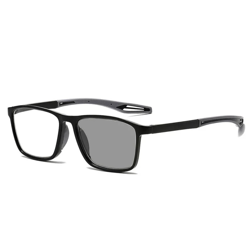 Lunettes de lecture photochromiques grise Retro TR90 - REYSIMO
