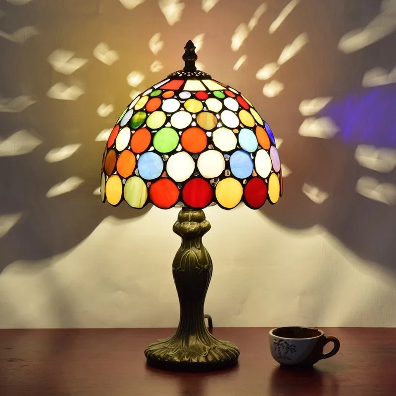 Lampe de chevet retro maillage en verre - REYSIMO