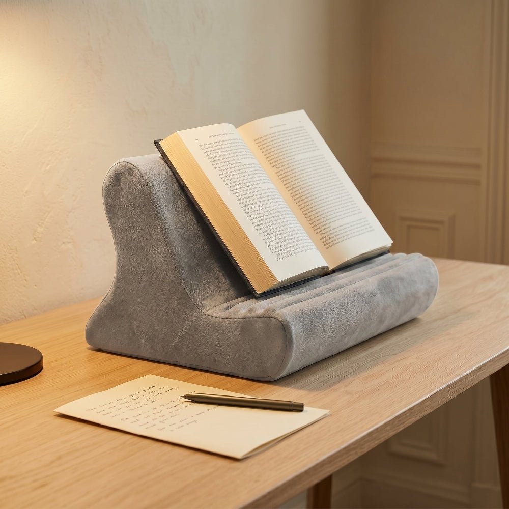 Support de lecture compact gris clair - REYSIMO