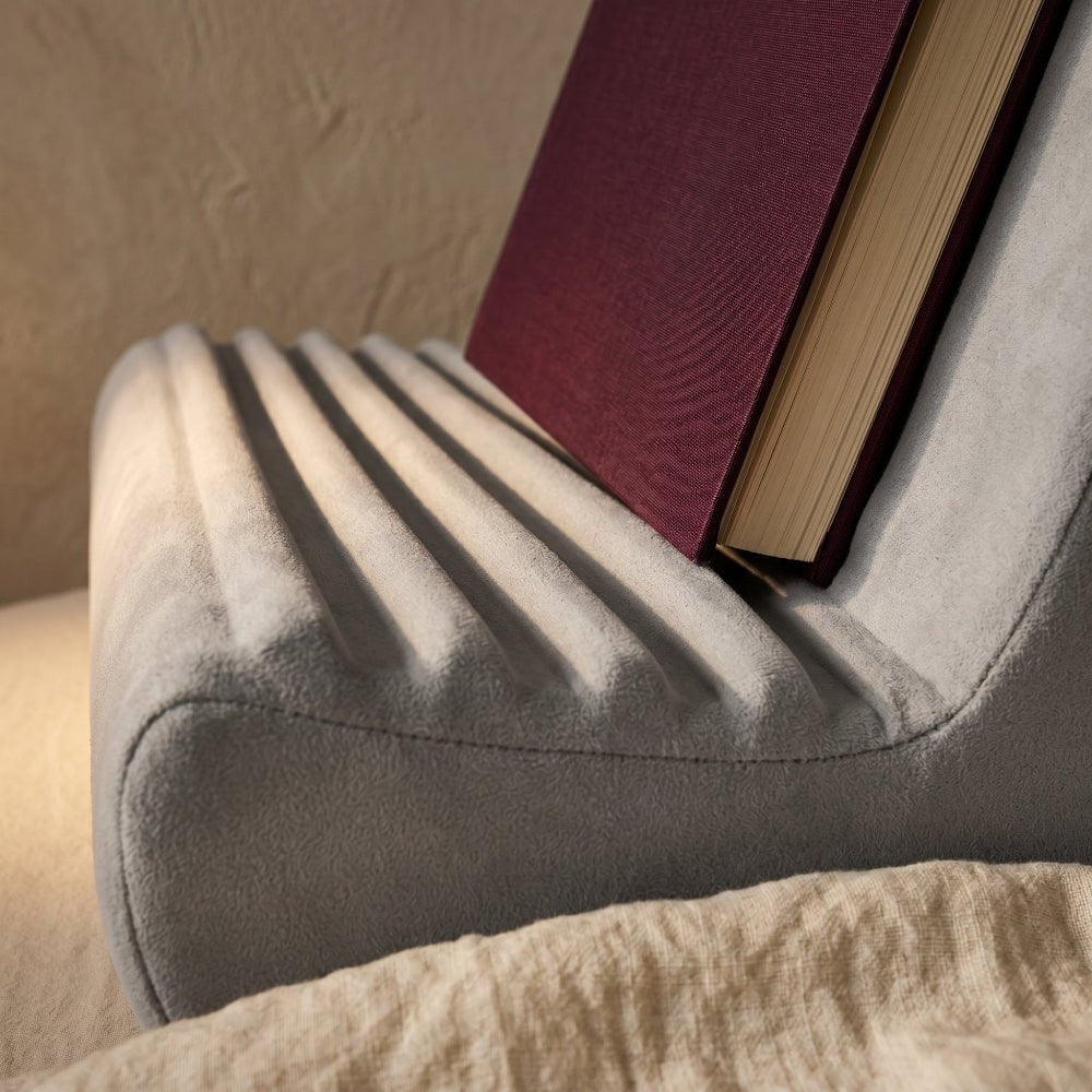Support de lecture compact gris clair - REYSIMO