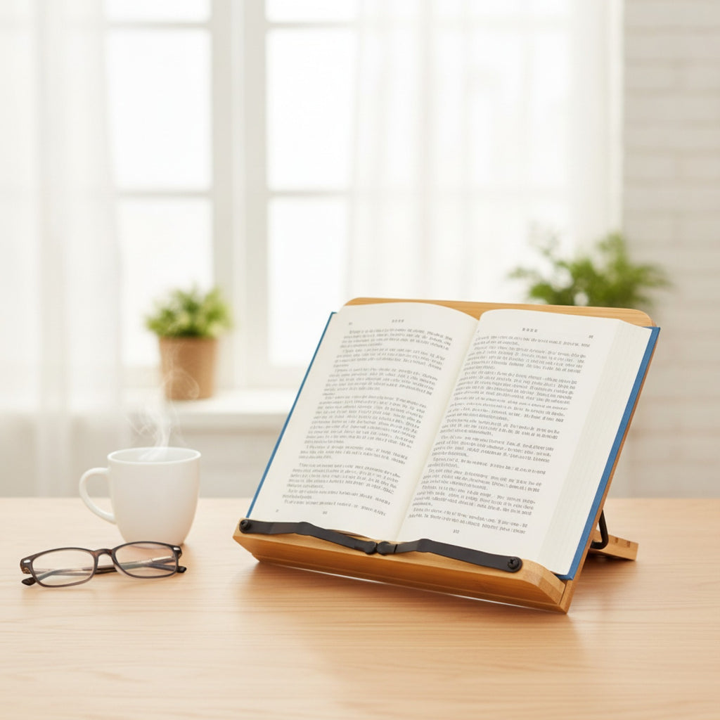 Pupitre Livre Bambou Jumon : Lecture Confortable