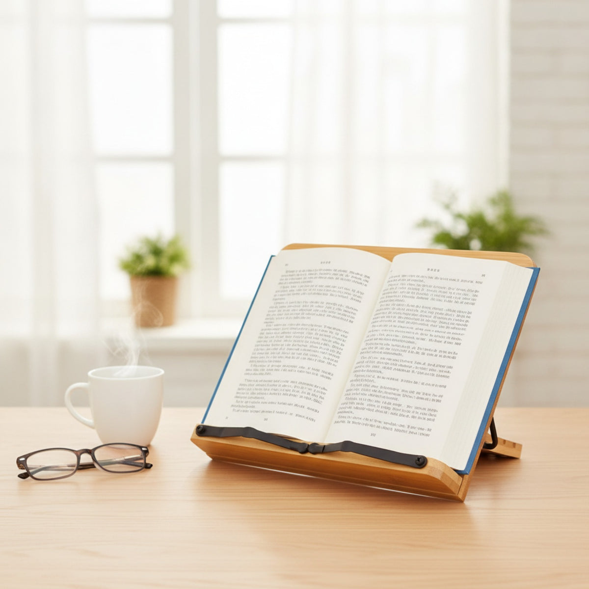 Pupitre Livre Bambou Jumon : Lecture Confortable