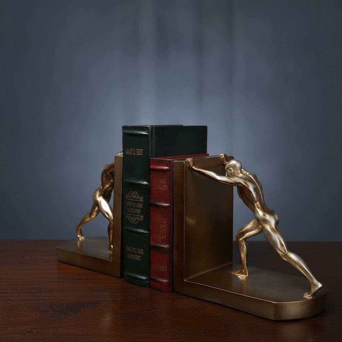 Serre-Livres Rétro Artisanaux Style Européen