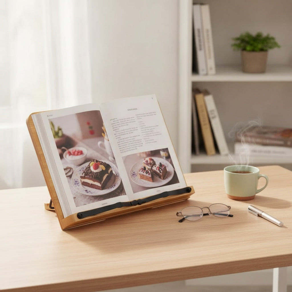 Pupitre Livre Bambou Jumon : Lecture Confortable