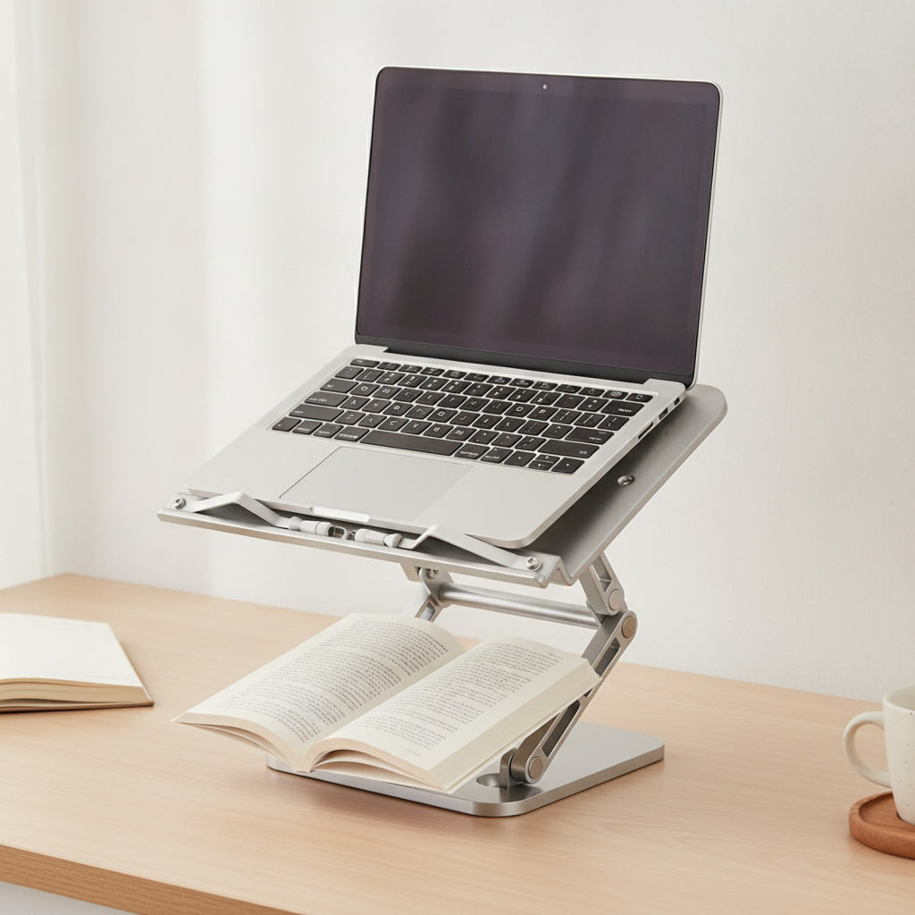 Support de Lecture Pliable en Aluminium Réglable