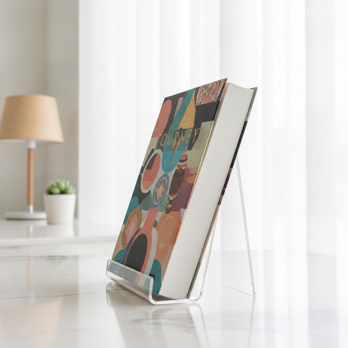 Présentoir Livre Acrylique Transparent