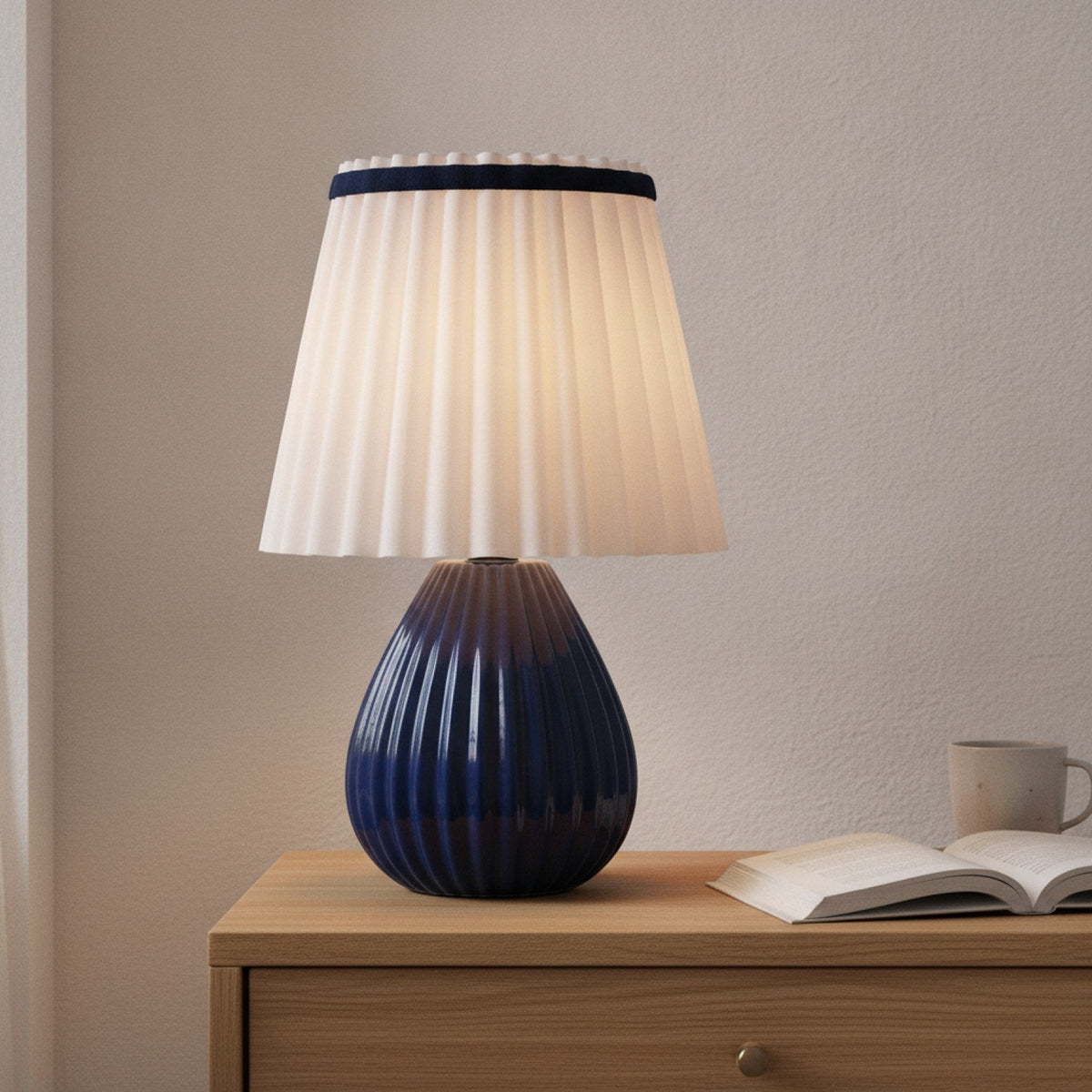 Lampe Design Céramique Goutte d'Eau Nordique
