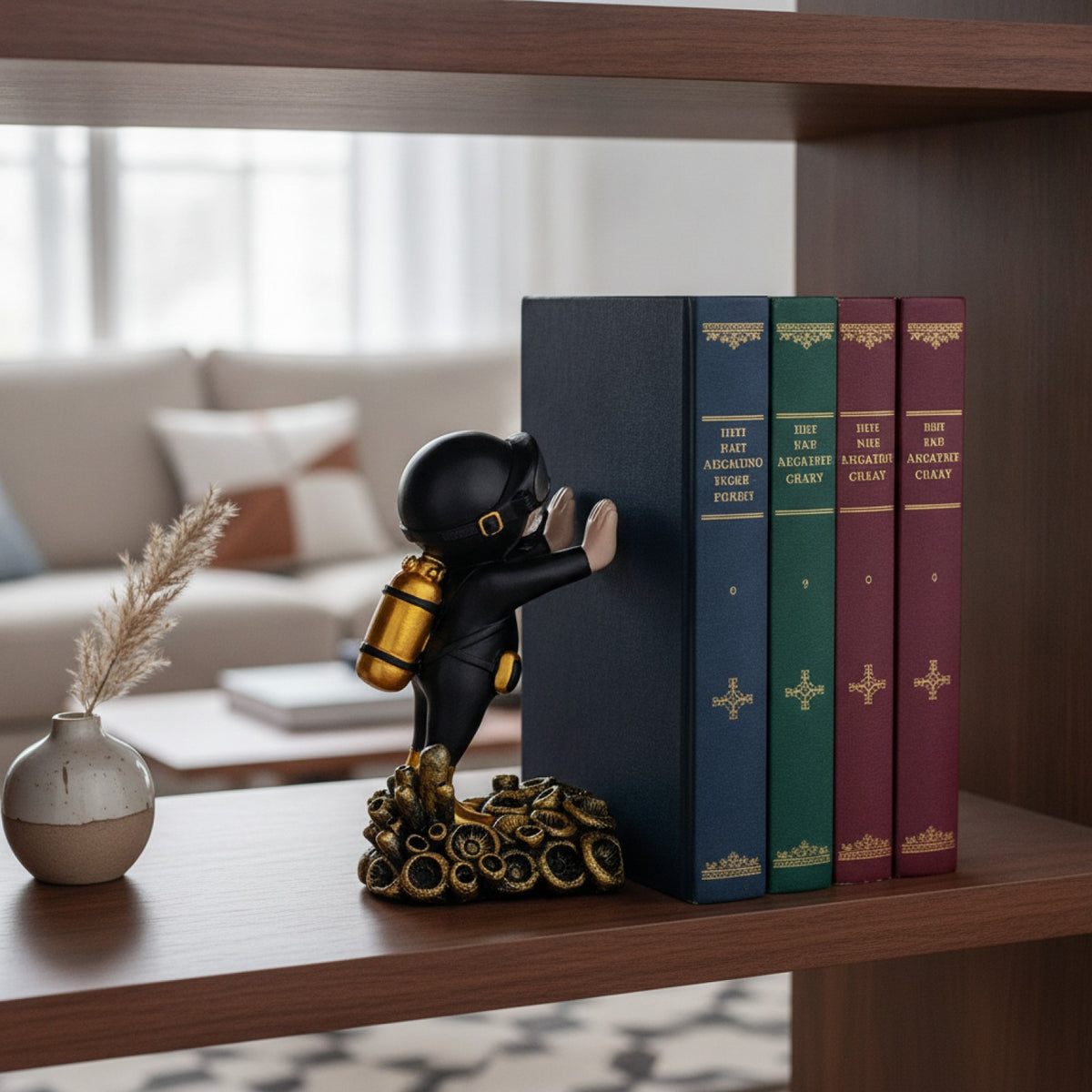 Serre-livres Plongée Design Nordique