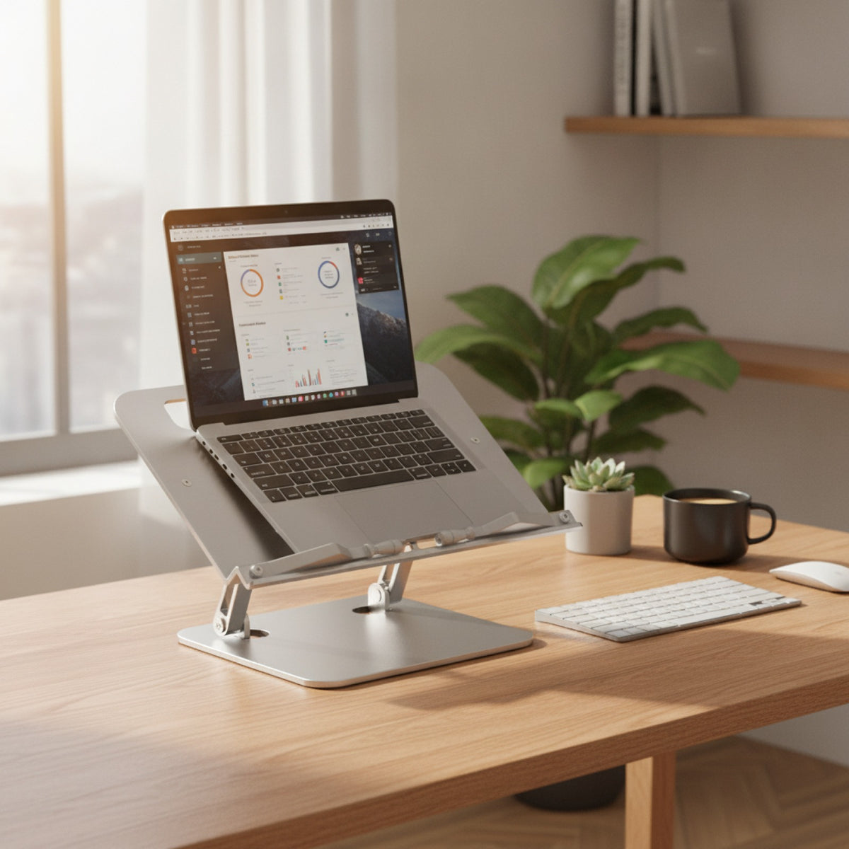 Support de Lecture Ergonomique en Aluminium