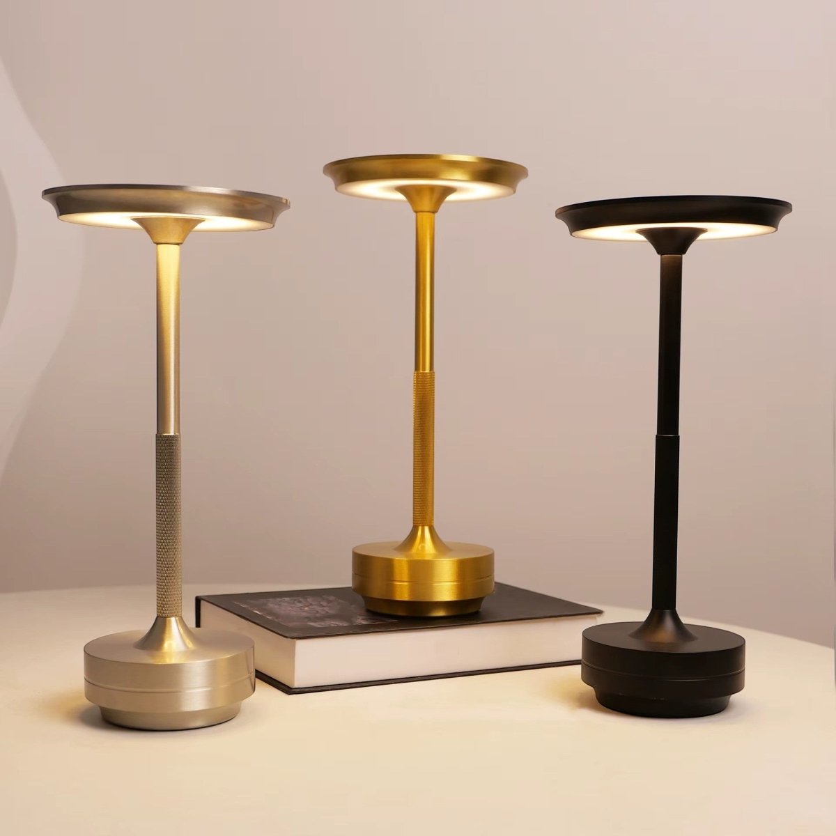 Lampe de chevet tactile sans fil retro - REYSIMO