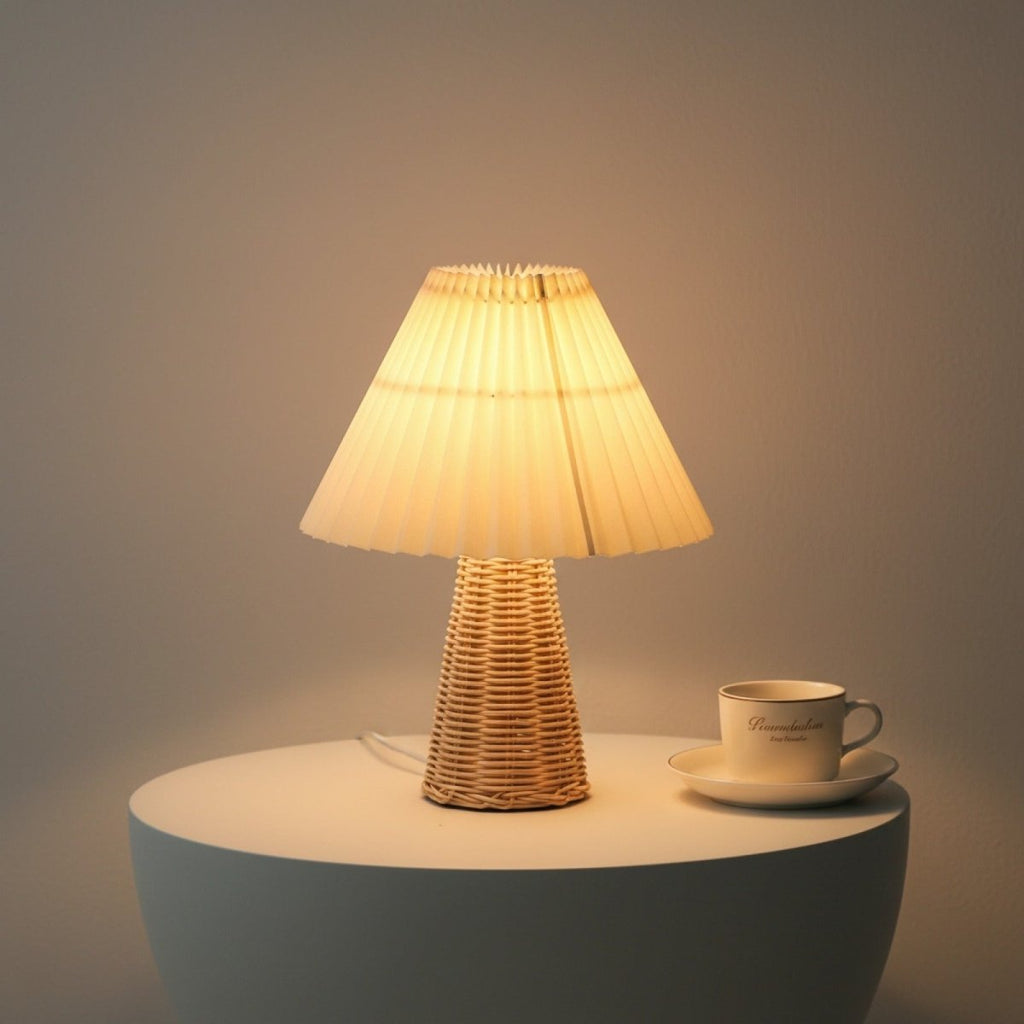 Lampe de Chevet Rotin Style Européen - REYSIMO