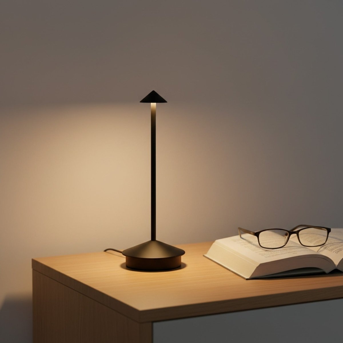 Lampe de Table LED Rechargeable - 3 Températures - REYSIMO