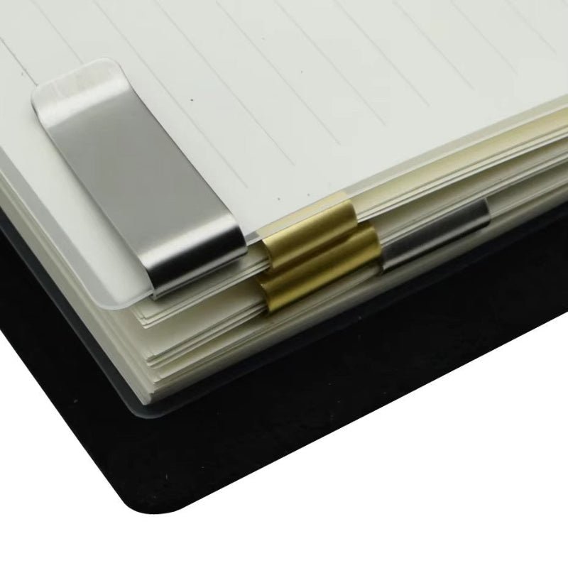 Marque - Page clip en acier brossé 50 × 15 mm - REYSIMO