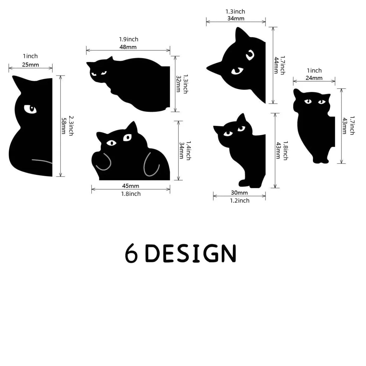 Marque Page Cuir Chat - REYSIMO