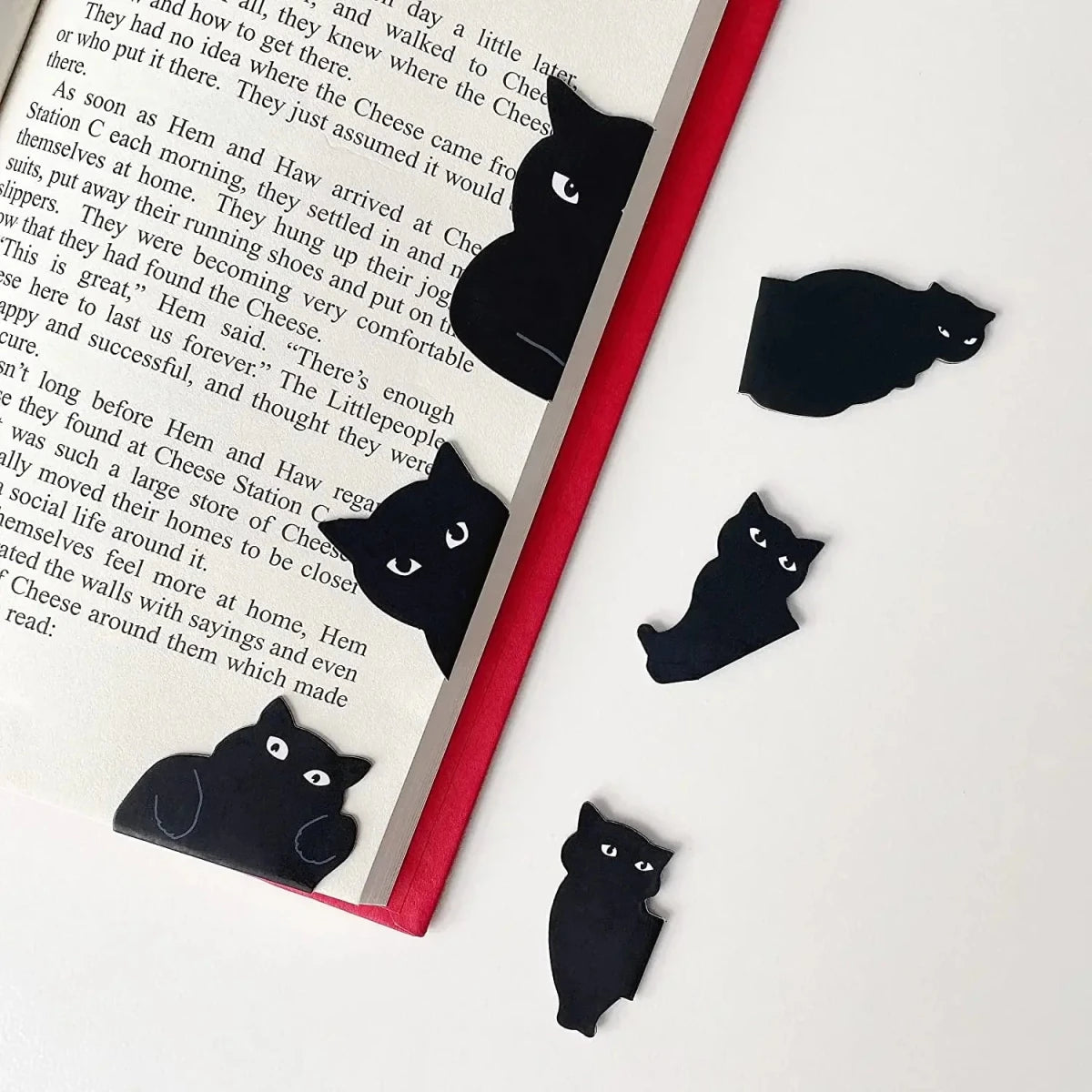 Marque Page Cuir Chat - REYSIMO