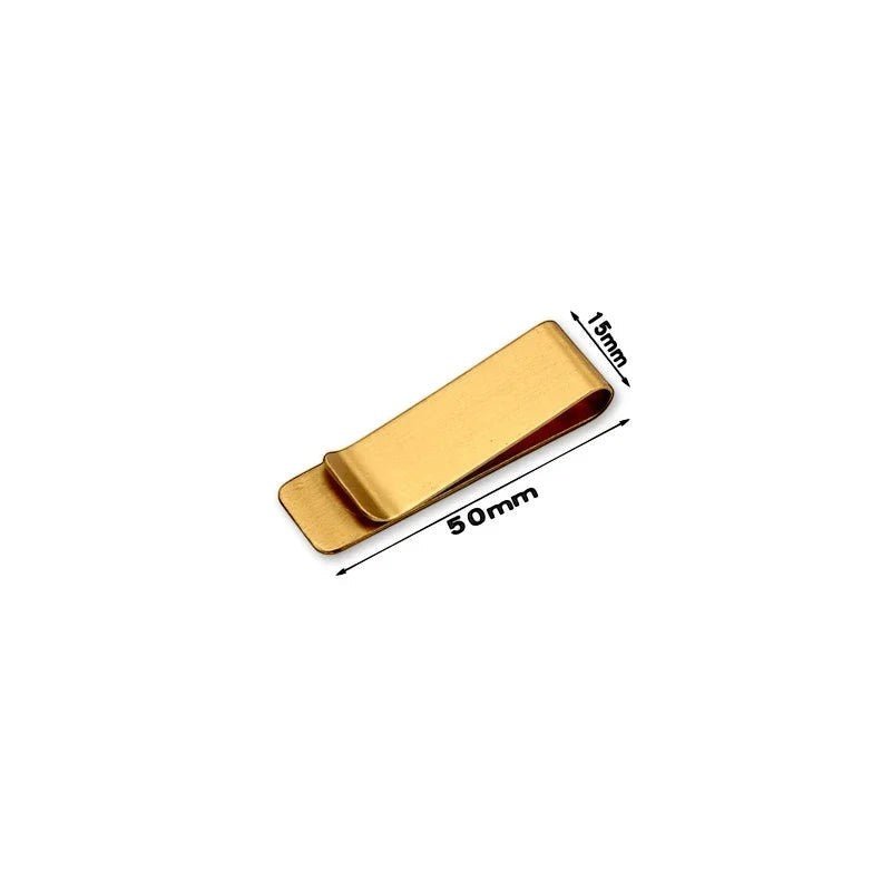 Marque - Page clip en acier brossé 50 × 15 mm - REYSIMO