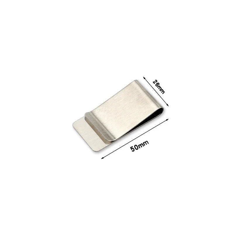 Marque Page clip en acier brossé 50 × 26 mm - REYSIMO
