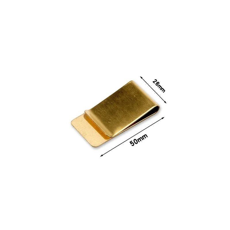 Marque Page clip en acier brossé 50 × 26 mm - REYSIMO