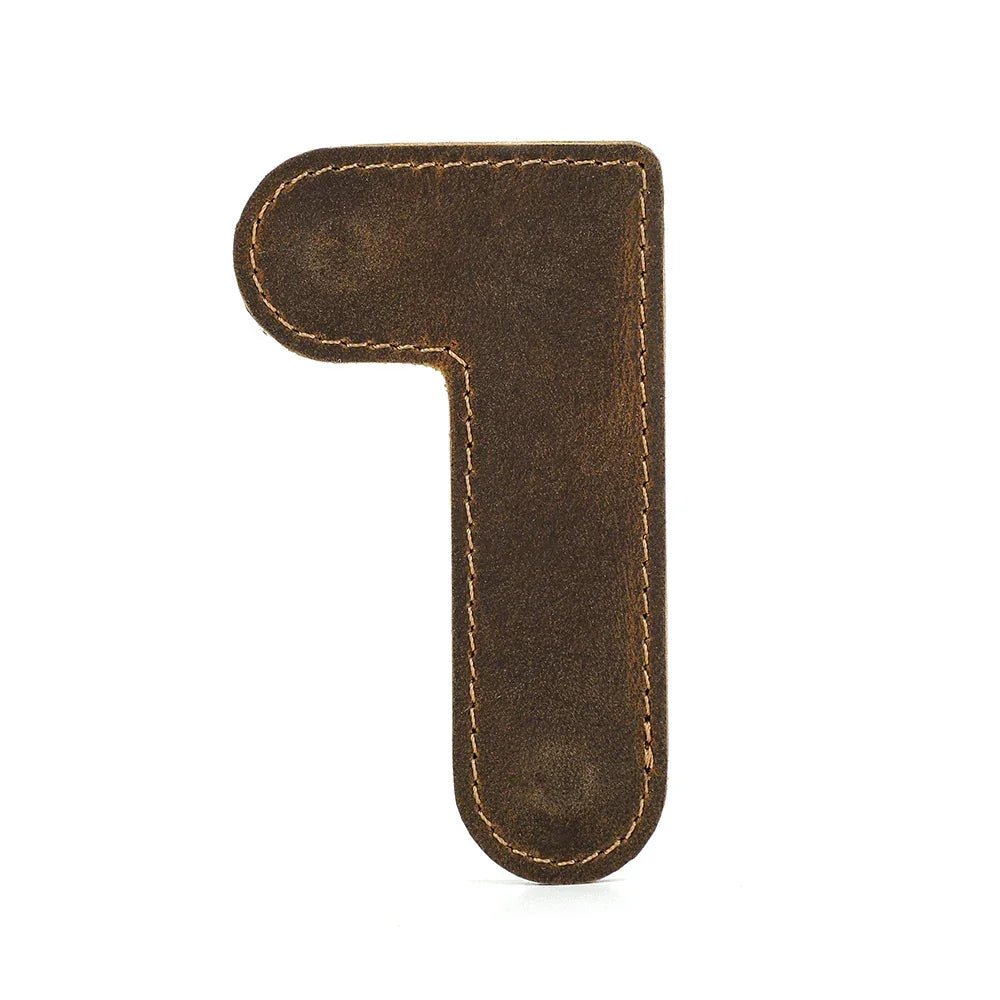 Marque Page Cuir Coin Vintage - REYSIMO