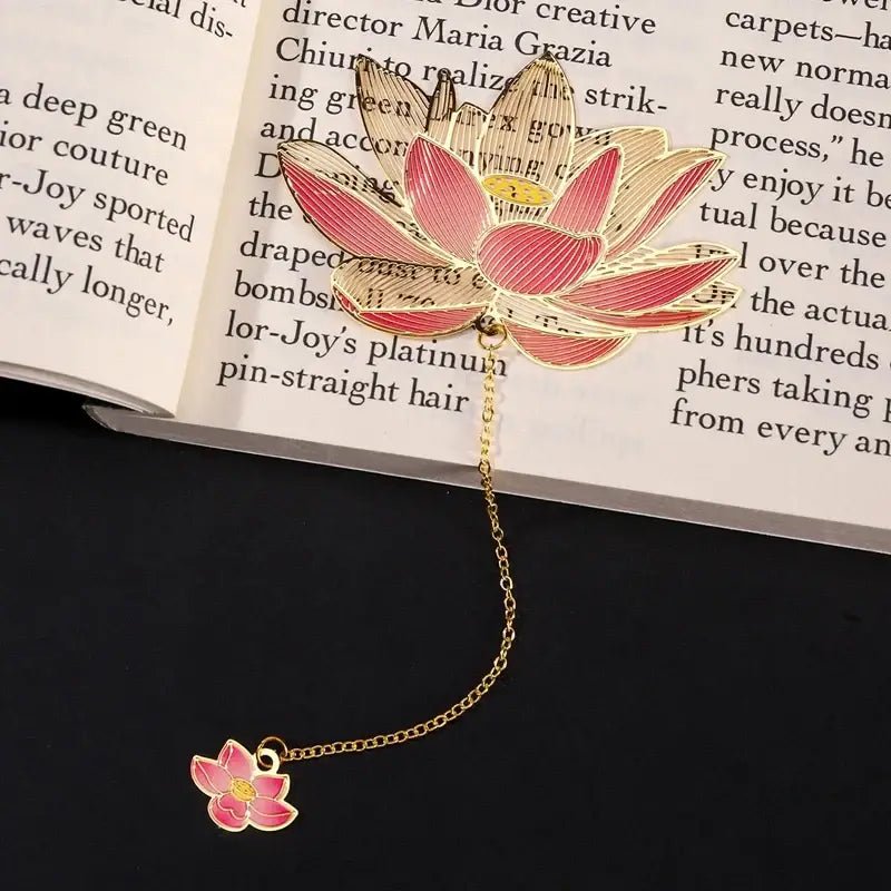 Marque Page Fleur Métal - REYSIMO