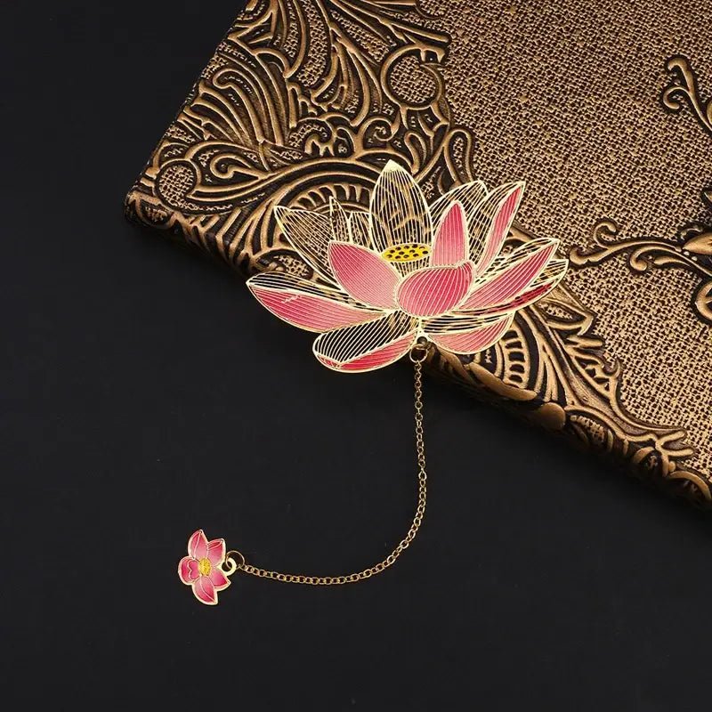 Marque Page Fleur Métal - REYSIMO