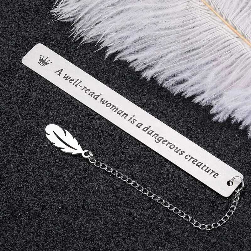 Marque Page Plume Métal - REYSIMO