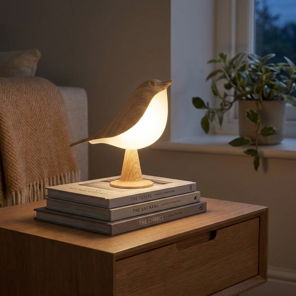 Lampe de Chevet Oiseau LED Détachable