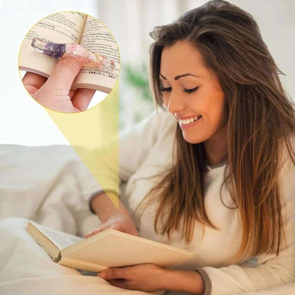 Bague de lecture en résine jessica - REYSIMO