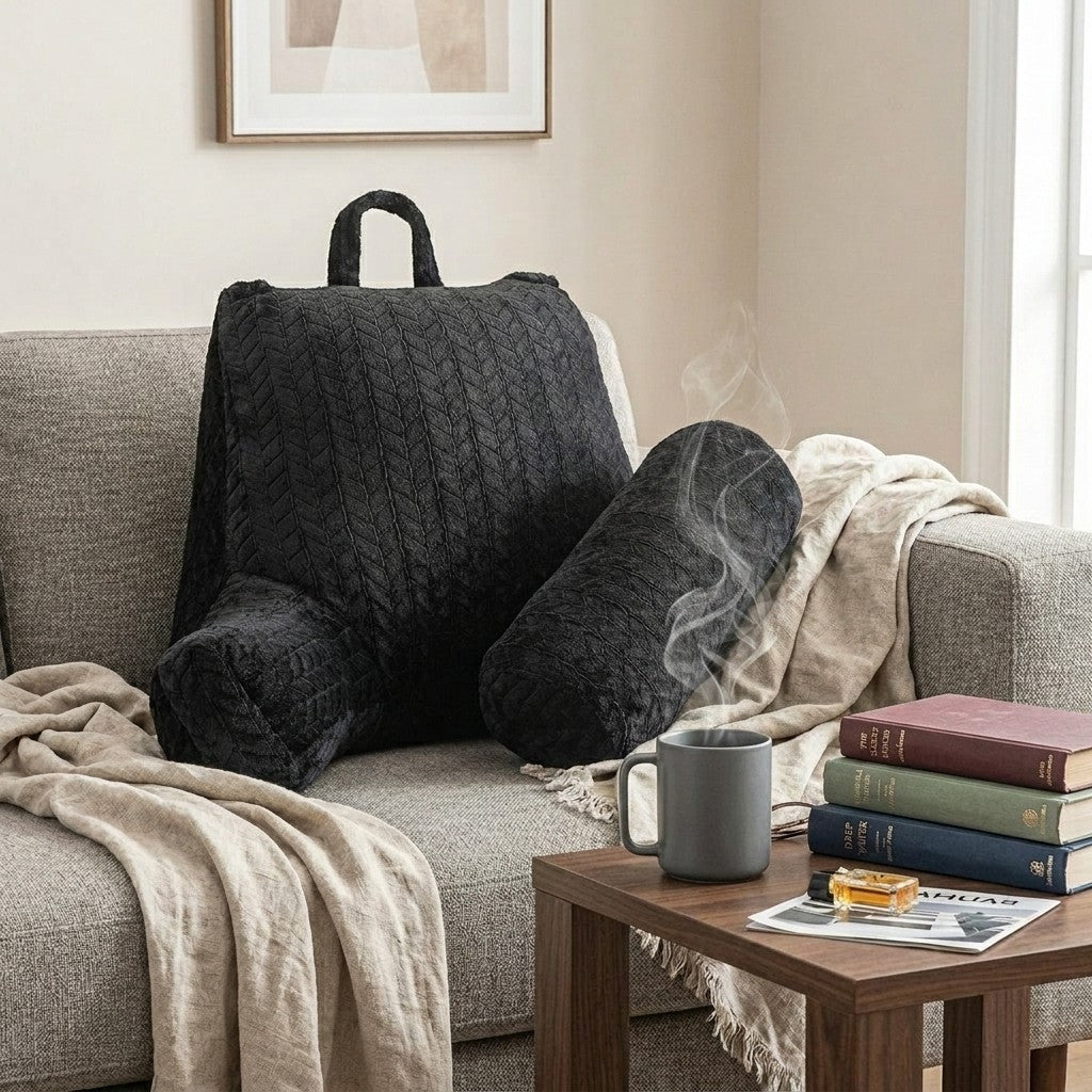 Coussin de lecture Gris Anthracite GF - REYSIMO