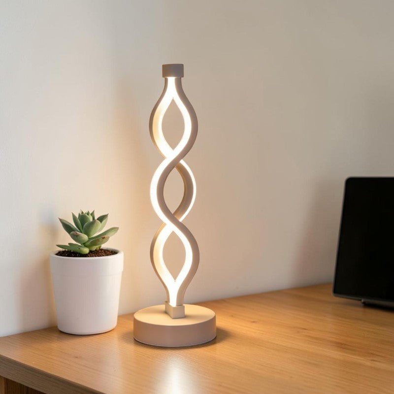 Lampe de Chevet LED Acrylique Lumière jaune - REYSIMO