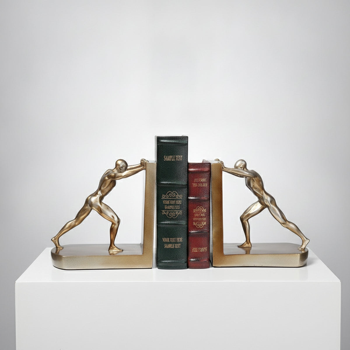 Serre-Livres Rétro Artisanaux Style Européen