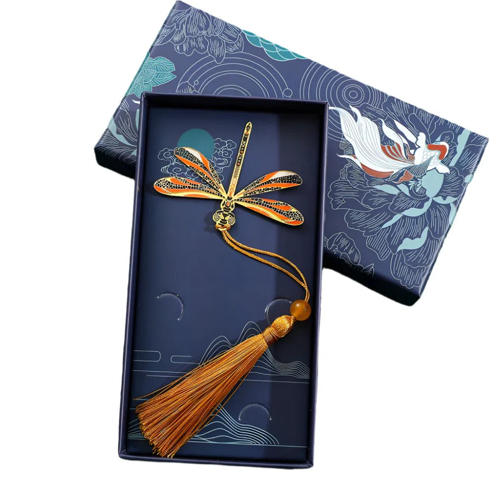 Signet en métal au motif libellule | Cadeau noël - REYSIMO