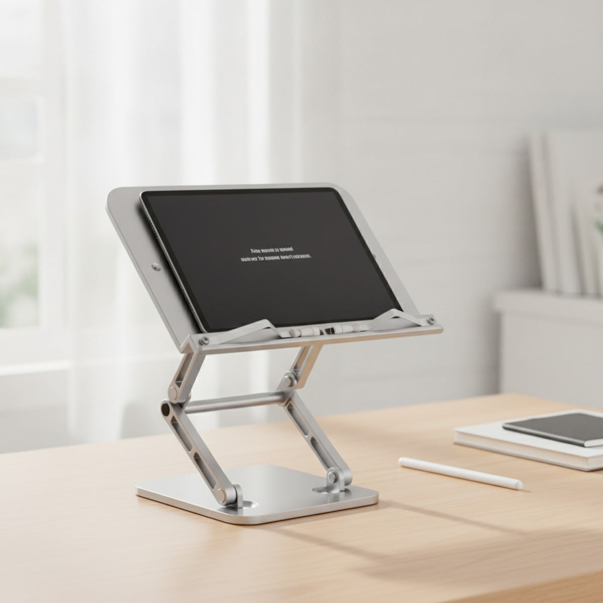 Support de Lecture Pliable en Aluminium Réglable